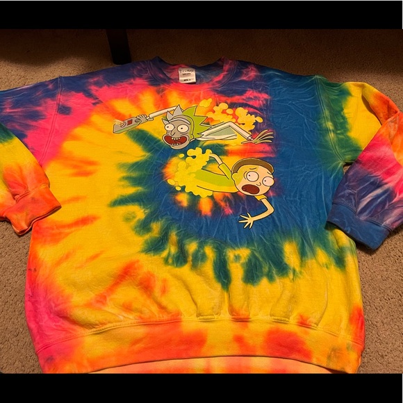 adult swim Tops - “Rick and Morty” sweatshirt